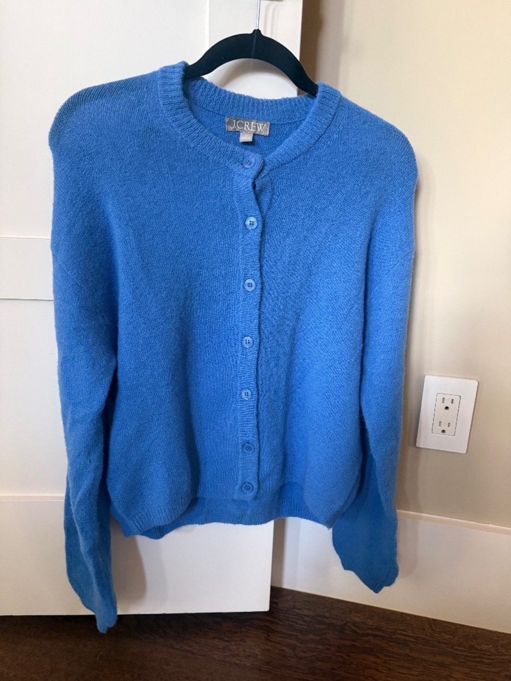 J.Crew Azure Blue Cardigan